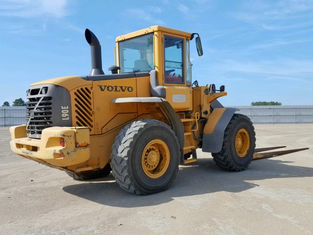 L90EV67526 - 2005 VOLVO L90E YELLOW photo 4