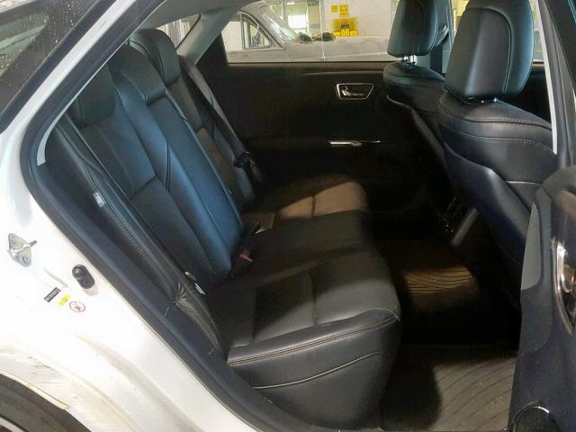 4T1BK1EB9GU221968 - 2016 TOYOTA AVALON XLE WHITE photo 6