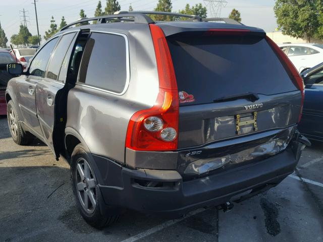 YV4CY592161286495 - 2006 VOLVO XC90 CHARCOAL photo 3