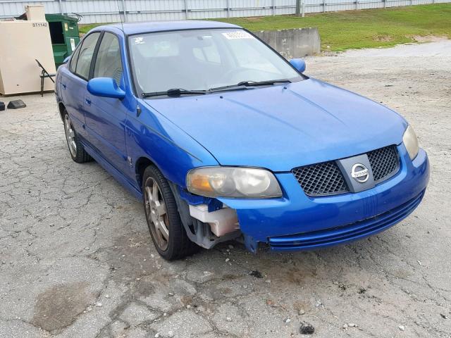 3N1AB51D16L534944 - 2006 NISSAN SENTRA SE- BLUE photo 1