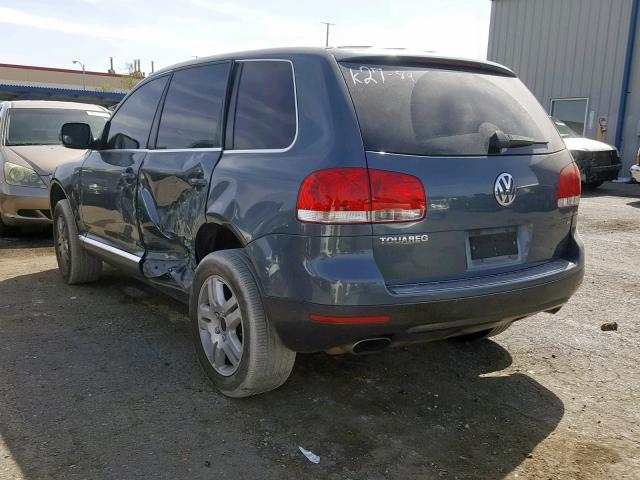 WVGZM77LX5D081640 - 2005 VOLKSWAGEN TOUAREG 4. GRAY photo 3