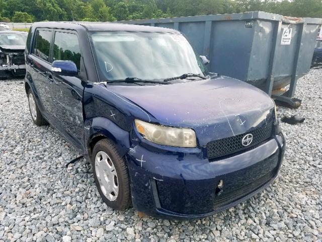JTLKE50EX81037635 - 2008 TOYOTA SCION XB ლურჯი ფოტო 1