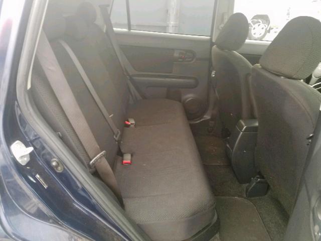 JTLKE50EX81037635 - 2008 TOYOTA SCION XB ლურჯი ფოტო 6