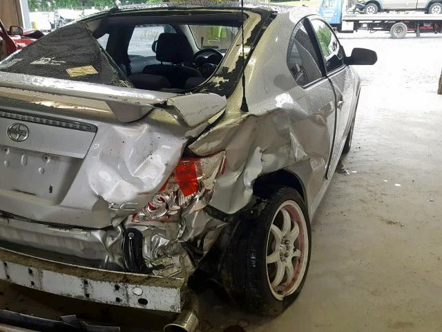 JTKDE177760072181 - 2006 TOYOTA SCION TC ვერცხლისფერი ფოტო 9
