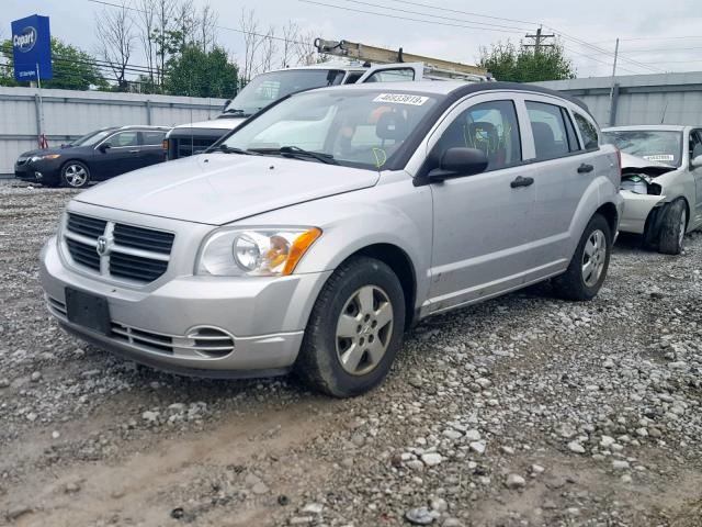 1B3HB28B18D646619 - 2008 DODGE CALIBER SILVER photo 2