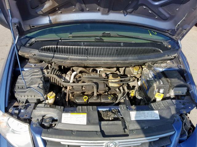 2A4GP54LX7R235785 - 2007 CHRYSLER TOWN & COU BLUE photo 7