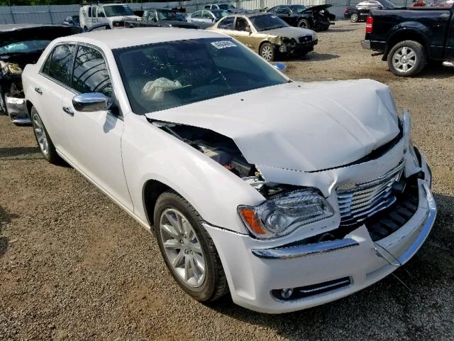 2C3CA5CG5BH533450 - 2011 CHRYSLER 300 LIMITE WHITE photo 1