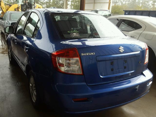 JS2YC5A32C6303238 - 2012 SUZUKI SX4 LE BLUE photo 3