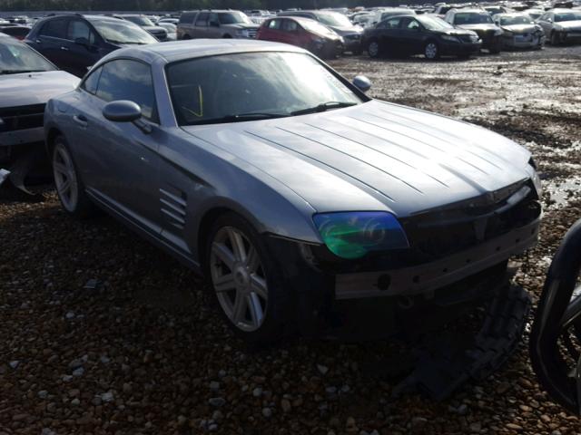 1C3AN69L04X000412 - 2004 CHRYSLER CROSSFIRE SILVER photo 1