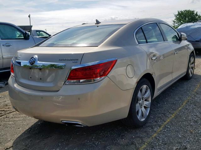 1G4GE5EDXBF115290 - 2011 BUICK LACROSSE C GOLD photo 4