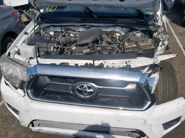 5TFJX4GN5DX023912 - 2013 TOYOTA TACOMA DOU WHITE photo 7