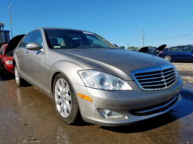 WDDNG71X97A099790 - 2007 MERCEDES-BENZ S 550 SILVER photo 1