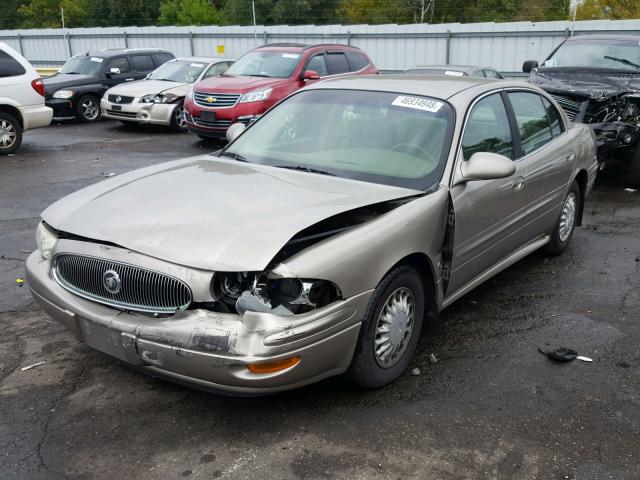 1G4HP54K424175320 - 2002 BUICK LESABRE CU BROWN photo 2