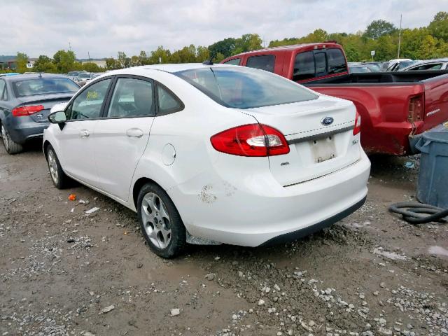 3FADP4CJ9BM189777 - 2011 FORD FIESTA SEL WHITE photo 3