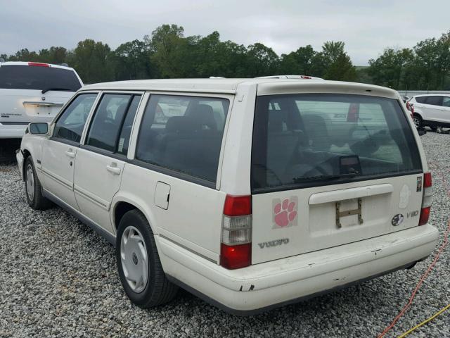 YV1KW9602V1043401 - 1997 VOLVO 960 WHITE photo 3