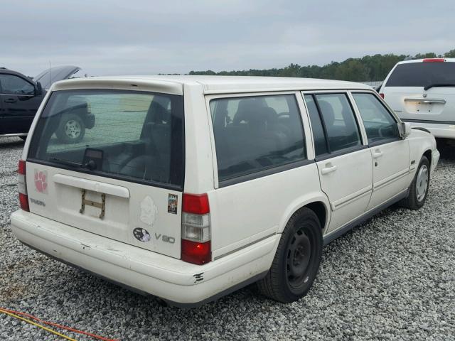 YV1KW9602V1043401 - 1997 VOLVO 960 WHITE photo 4