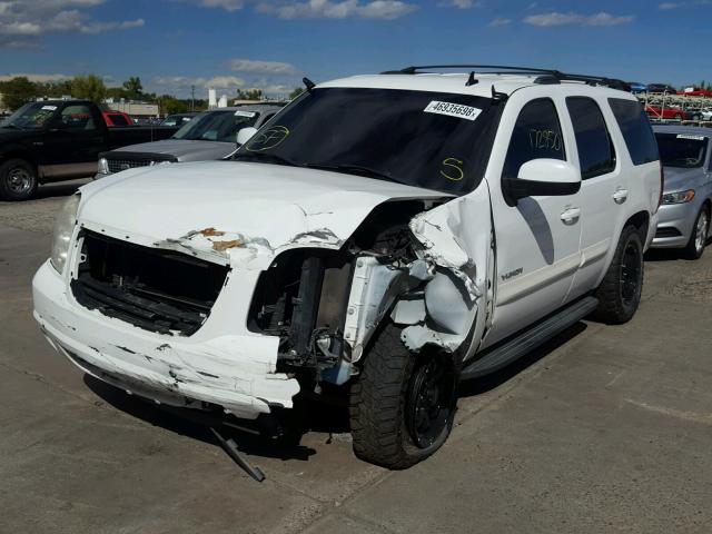 1GKFK13058R140482 - 2008 GMC YUKON WHITE photo 2