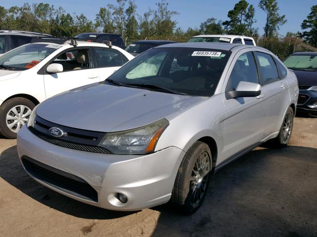 1FAHP3GN6BW184755 - 2011 FORD FOCUS SES SILVER photo 2