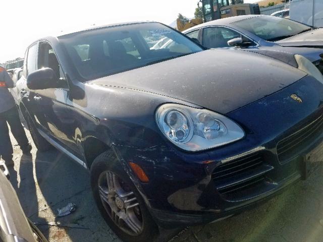 WP1AB29P05LA64649 - 2005 PORSCHE CAYENNE S BLUE photo 1