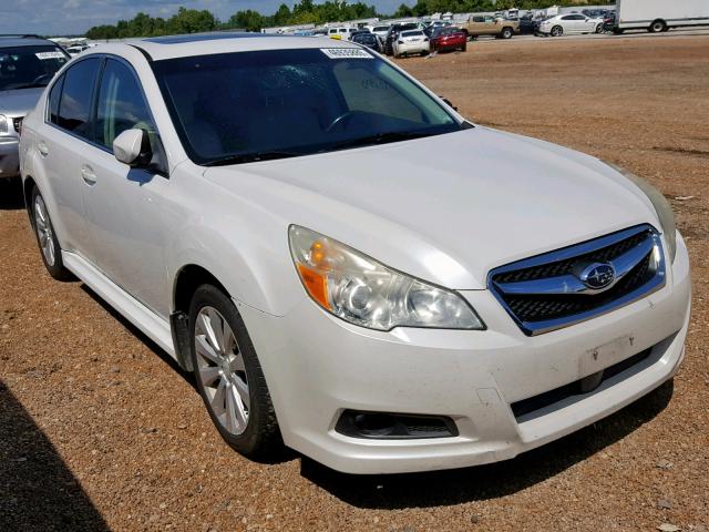 4S3BMDK64B2222778 - 2011 SUBARU LEGACY 3.6 WHITE photo 1