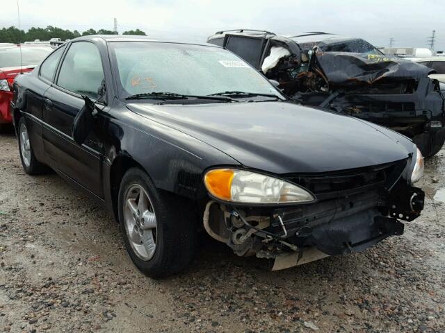 1G2NV12E4YM762746 - 2000 PONTIAC GRAND AM G BLACK photo 1