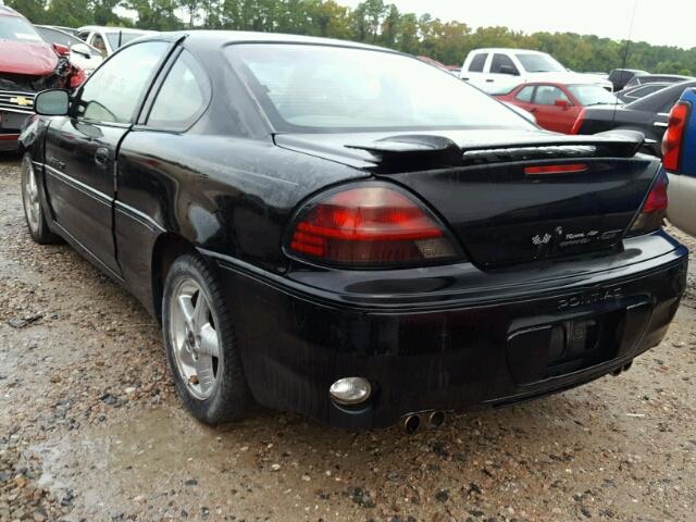 1G2NV12E4YM762746 - 2000 PONTIAC GRAND AM G BLACK photo 3