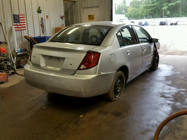 1G8AJ55F36Z110728 - 2006 SATURN ION LEVEL SILVER photo 4