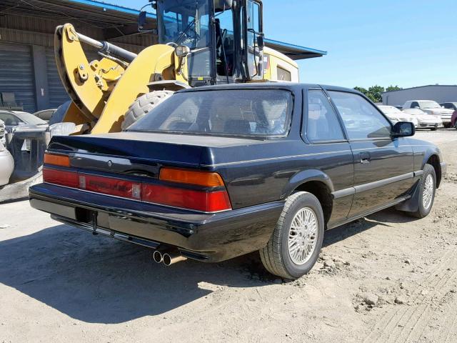 JHMBA3245HC001449 - 1987 HONDA PRELUDE 2. BLACK photo 4