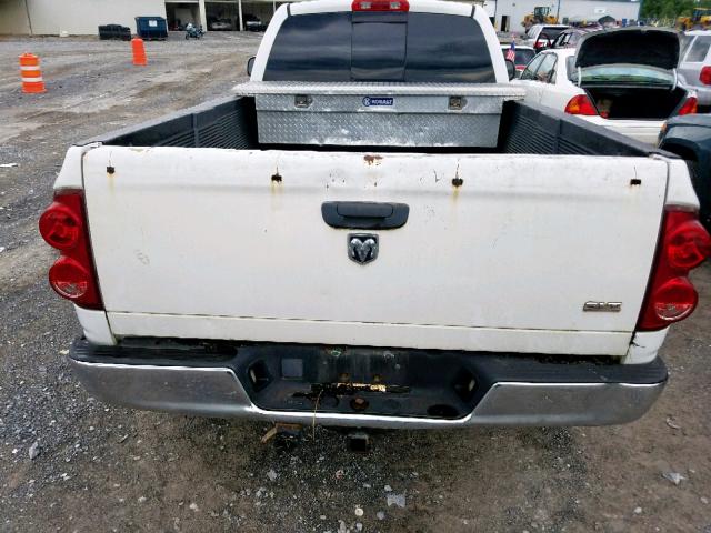 1D7HA16218J119234 - 2008 DODGE RAM 1500 S WHITE photo 6