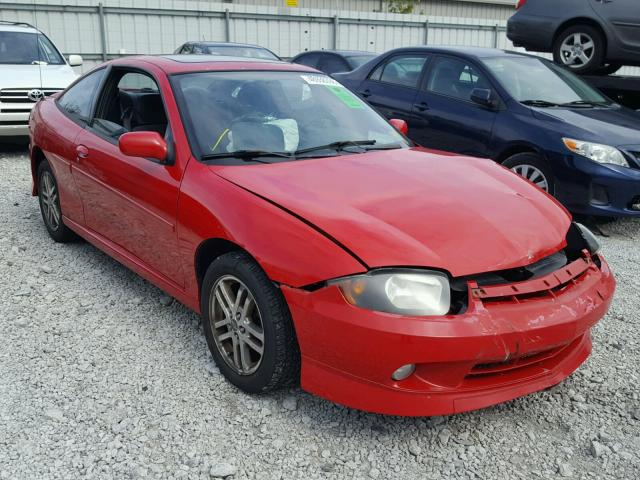 1G1JH12F847104276 - 2004 CHEVROLET CAVALIER L RED photo 1