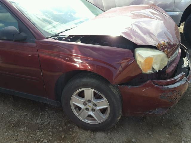 1G1ZT54835F149432 - 2005 CHEVROLET MALIBU LS 红色 照片 9