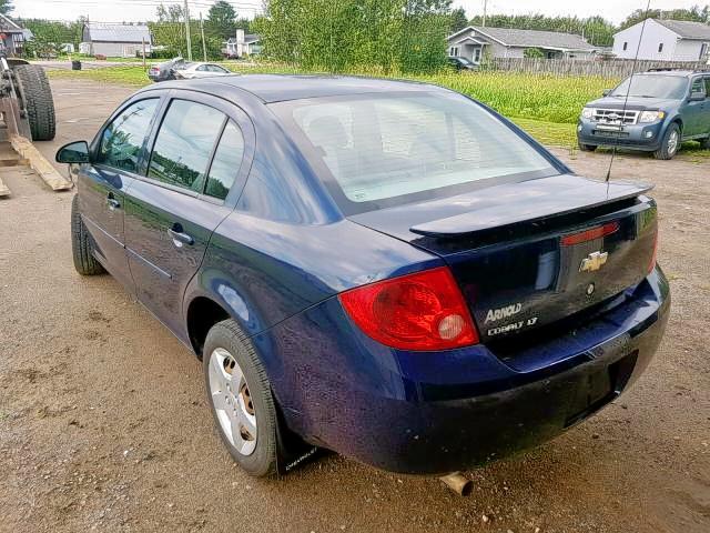 1G1AL55F787144856 - 2008 CHEVROLET COBALT LT BLUE photo 3