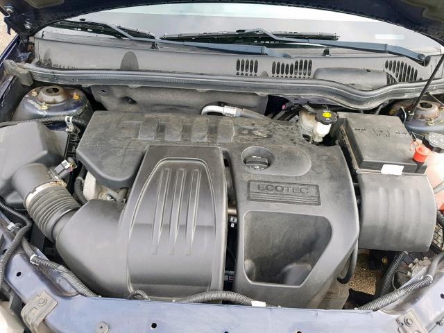 1G1AL55F787144856 - 2008 CHEVROLET COBALT LT BLUE photo 7