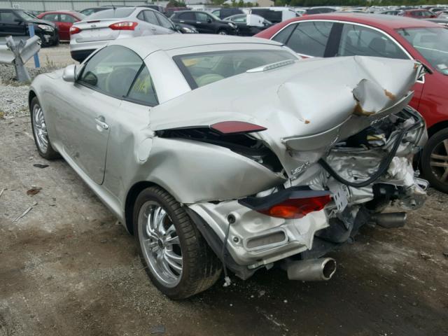 JTHFN48Y950064007 - 2005 LEXUS SC 430 SILVER photo 3