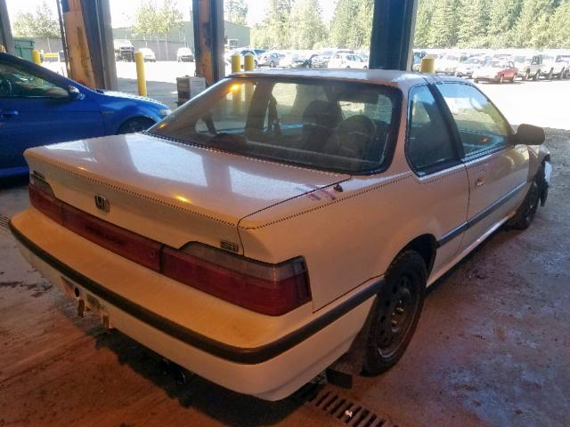 JHMBA4236LC029265 - 1990 HONDA PRELUDE SI WHITE photo 4