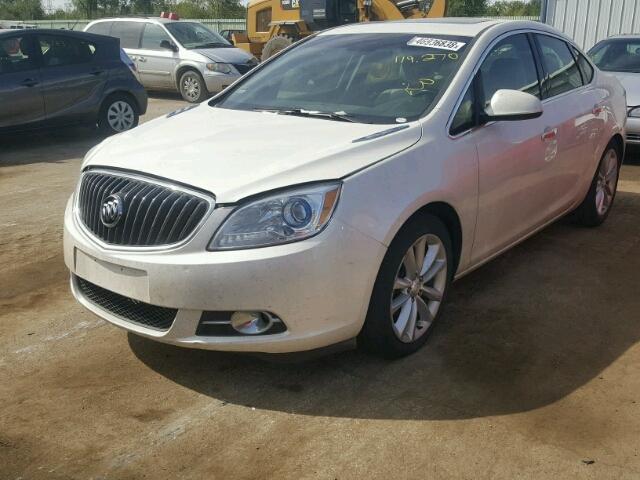 1G4PR5SK0C4189838 - 2012 BUICK VERANO CON WHITE photo 2