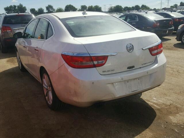 1G4PR5SK0C4189838 - 2012 BUICK VERANO CON WHITE photo 3