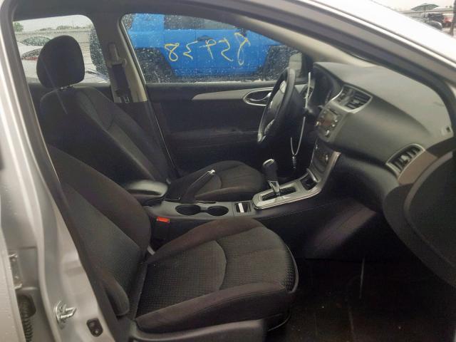 3N1AB7AP5EL618477 - 2014 NISSAN SENTRA S 银色 照片 5