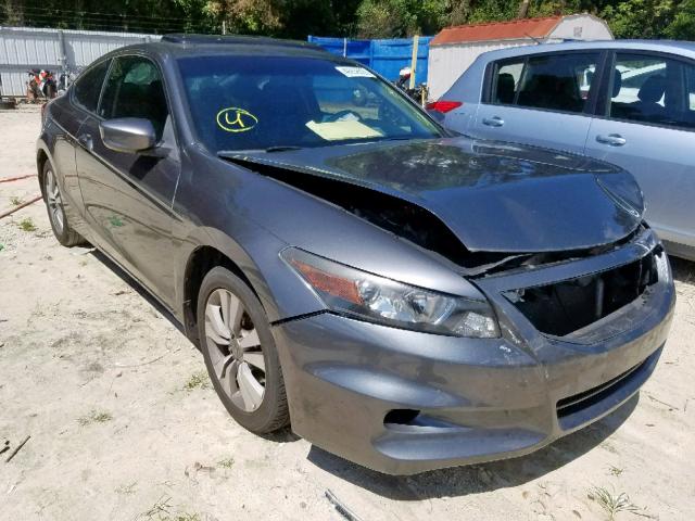 1HGCS1B85CA001077 - 2012 HONDA ACCORD EXL GRAY photo 1