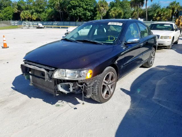 YV1RS547762558344 - 2006 VOLVO S60 T5 BLACK photo 2