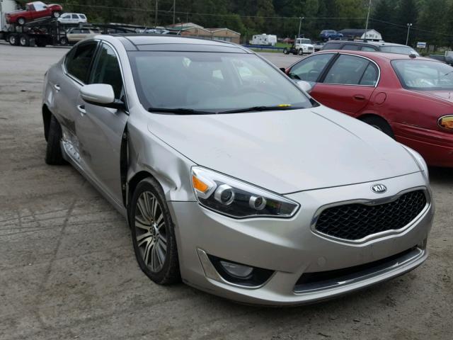 KNALN4D73E5160748 - 2014 KIA CADENZA PR SILVER photo 1