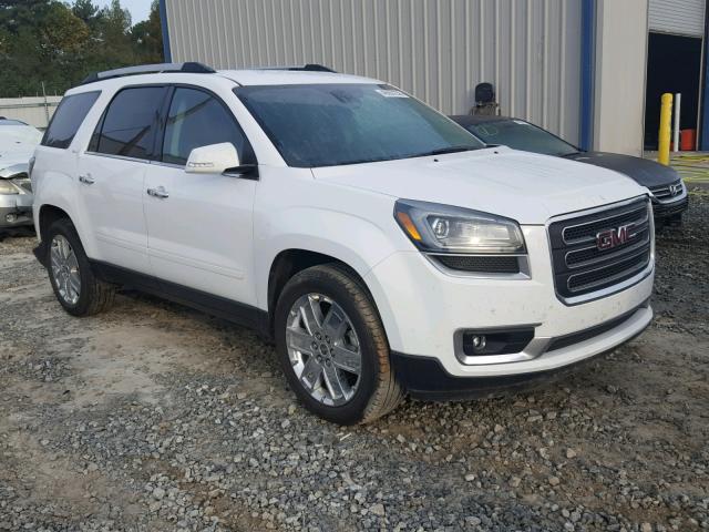 1GKKRSKD8HJ262997 - 2017 GMC ACADIA LIM WHITE photo 1