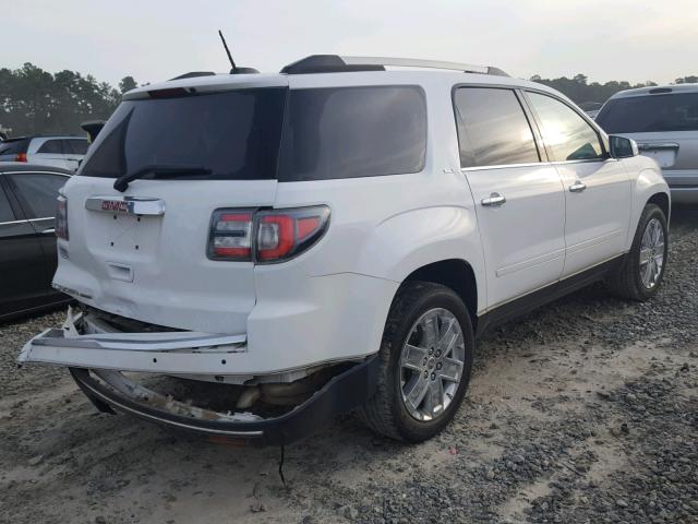 1GKKRSKD8HJ262997 - 2017 GMC ACADIA LIM WHITE photo 4