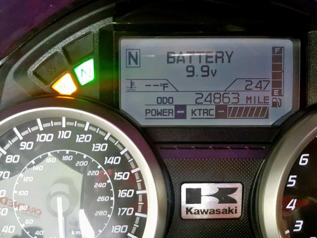 JKBZXNF15DA003353 - 2013 KAWASAKI ZX1400 F BLACK photo 10