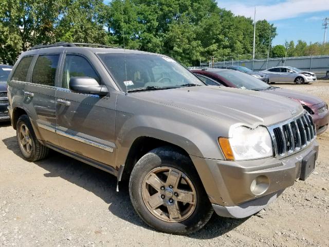 1J8HR58246C210211 - 2006 JEEP GRAND CHER TAN photo 1