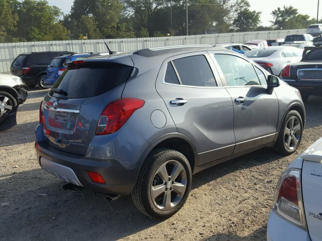 KL4CJBSB8EB561315 - 2014 BUICK ENCORE CON GRAY photo 4