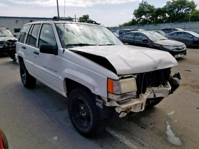 1J4GZ48Y2WC178452 - 1998 JEEP GRAND CHER WHITE photo 1