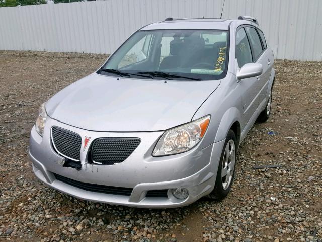 5Y2SL63865Z402368 - 2005 PONTIAC VIBE SILVER photo 2