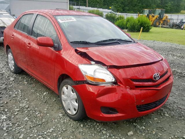 JTDBT923271007144 - 2007 TOYOTA YARIS RED photo 1