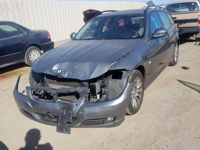 WBAUT93529A191168 - 2009 BMW 328 IT GRAY photo 2